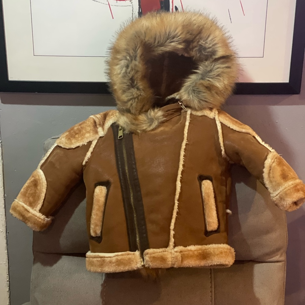 Jordan Craig Kids El Jefe Shearling Jacket, lightly worn